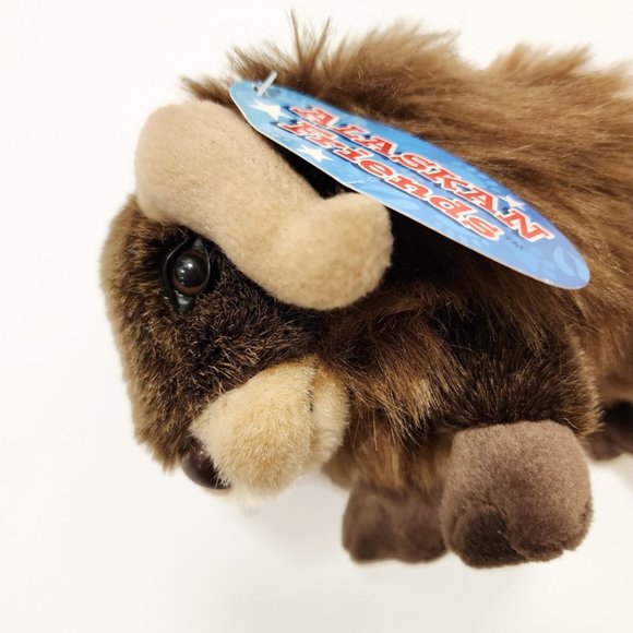 Alaskan Friends Musk Ox Plush - NWT Rare and Collectible toy doll - Picture 6 of 9